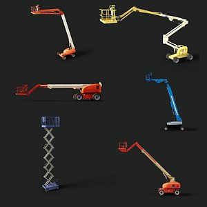 3D model Crawler Crane