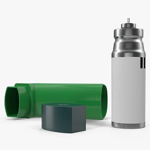 inhaler spray 3d 3ds