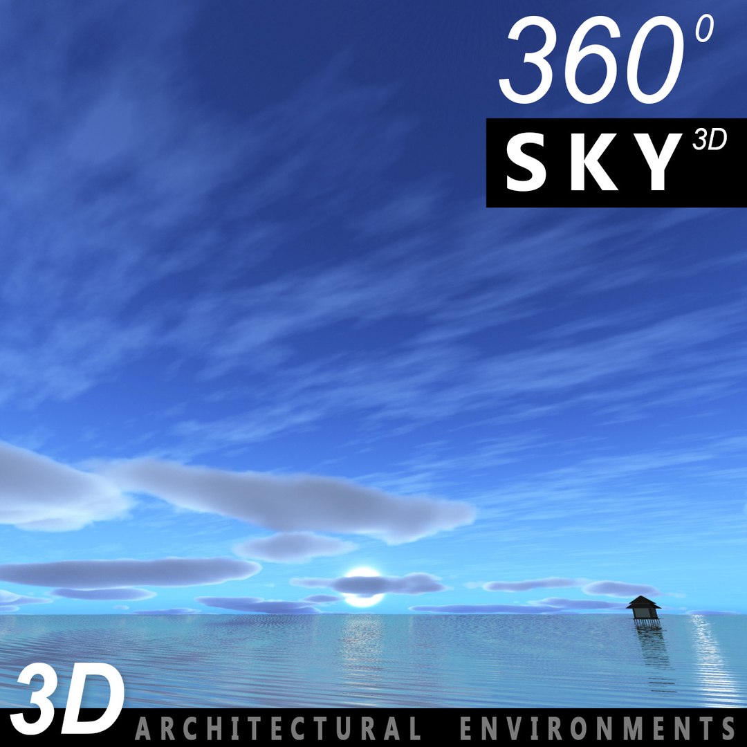 3D Sky Clouds Model - TurboSquid 1644291