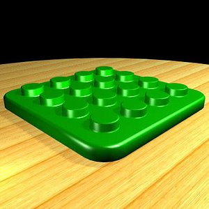 3ds max building block base