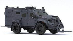 Lenco Bombcat Armored Vehicle 3D
