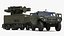 3D Military Truck with Missile System Crotale NG