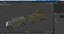 3D Military Truck with Missile System Crotale NG