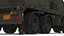 3D Military Truck with Missile System Crotale NG
