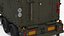 3D Military Truck with Missile System Crotale NG