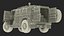 3D Military Truck with Missile System Crotale NG