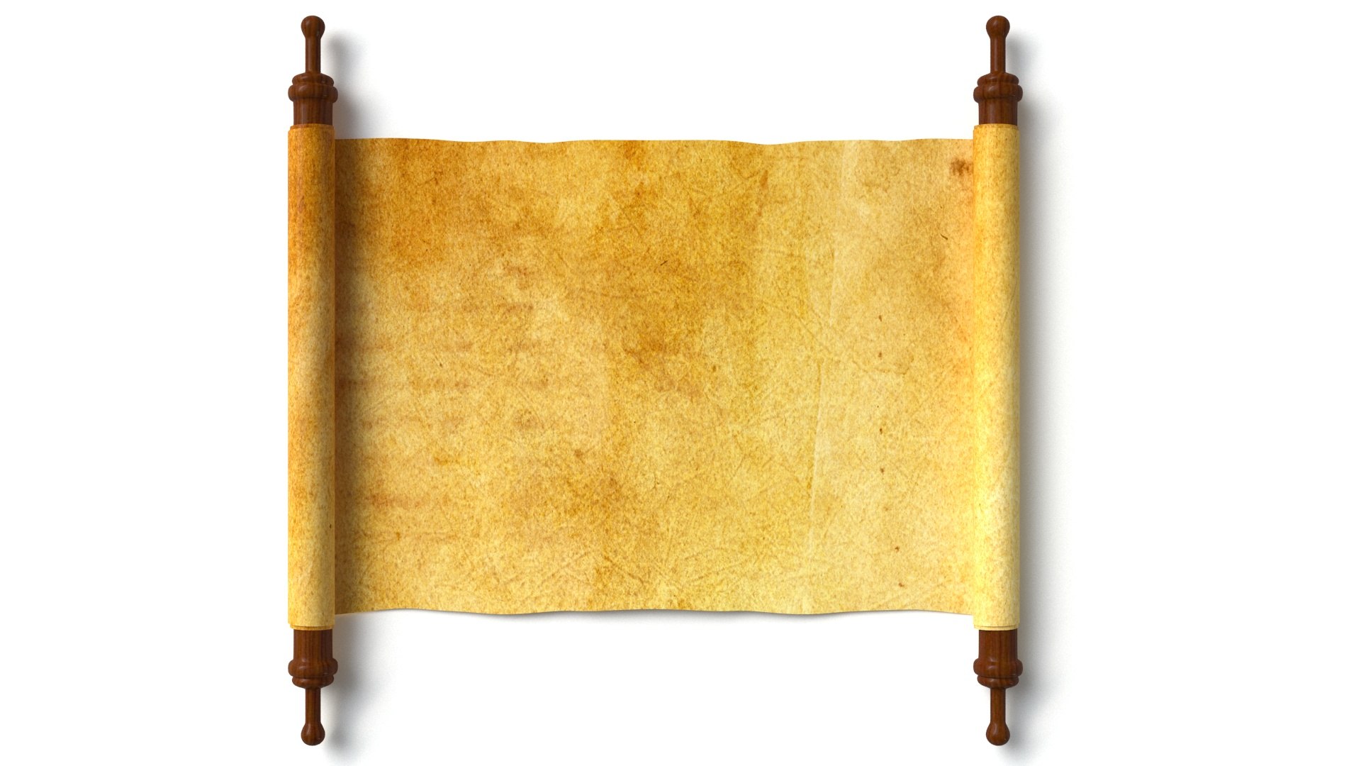 Scroll 01 3D Model - TurboSquid 2278114