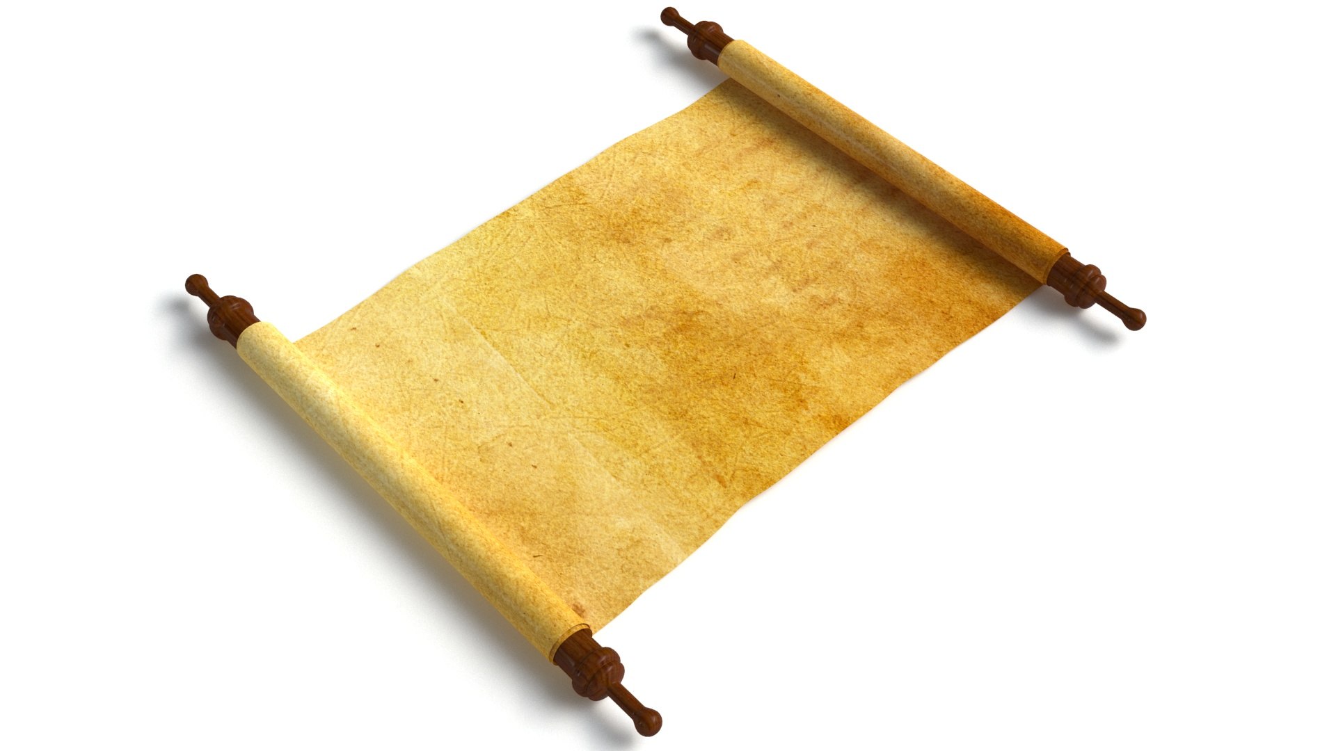 Scroll 01 3D Model - TurboSquid 2278114