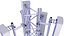 Cell Phone Tower 56 and Base Station Box Set 3D
