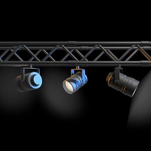 Lighting Rig 3d Model