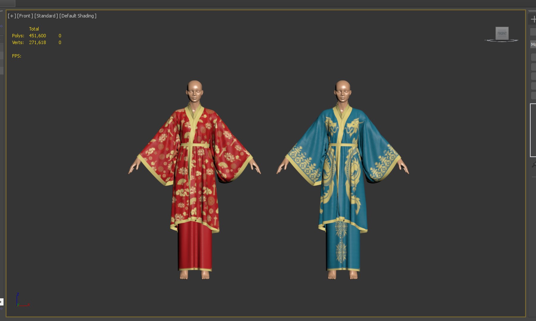 3D model Traditional Chinese Dress Collection - TurboSquid 2168923