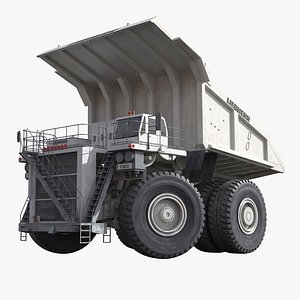 heavy duty mining truck 3d max