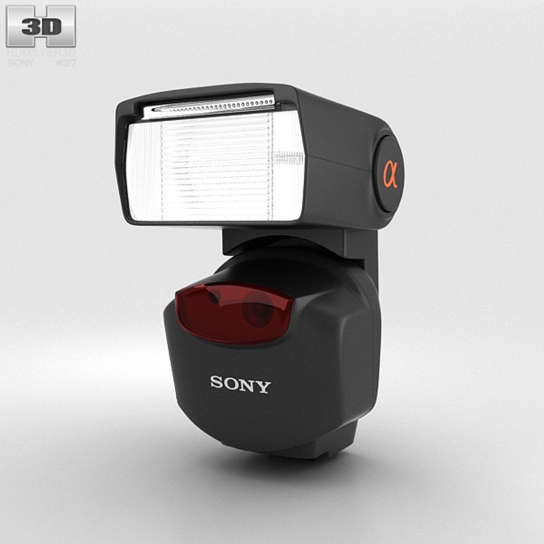 3d external flash sony