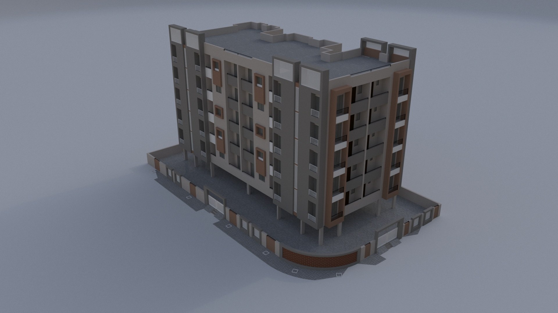 3D Building_modern_generic_26 - TurboSquid 2312256