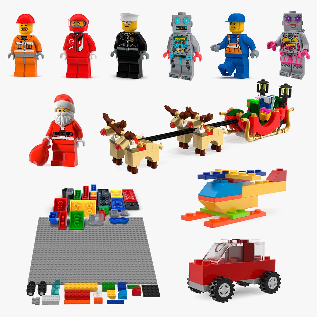 Lego Collection 5 3D model preview