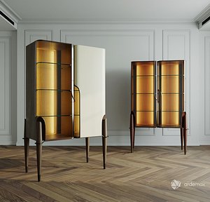 turri melting light vitrine model