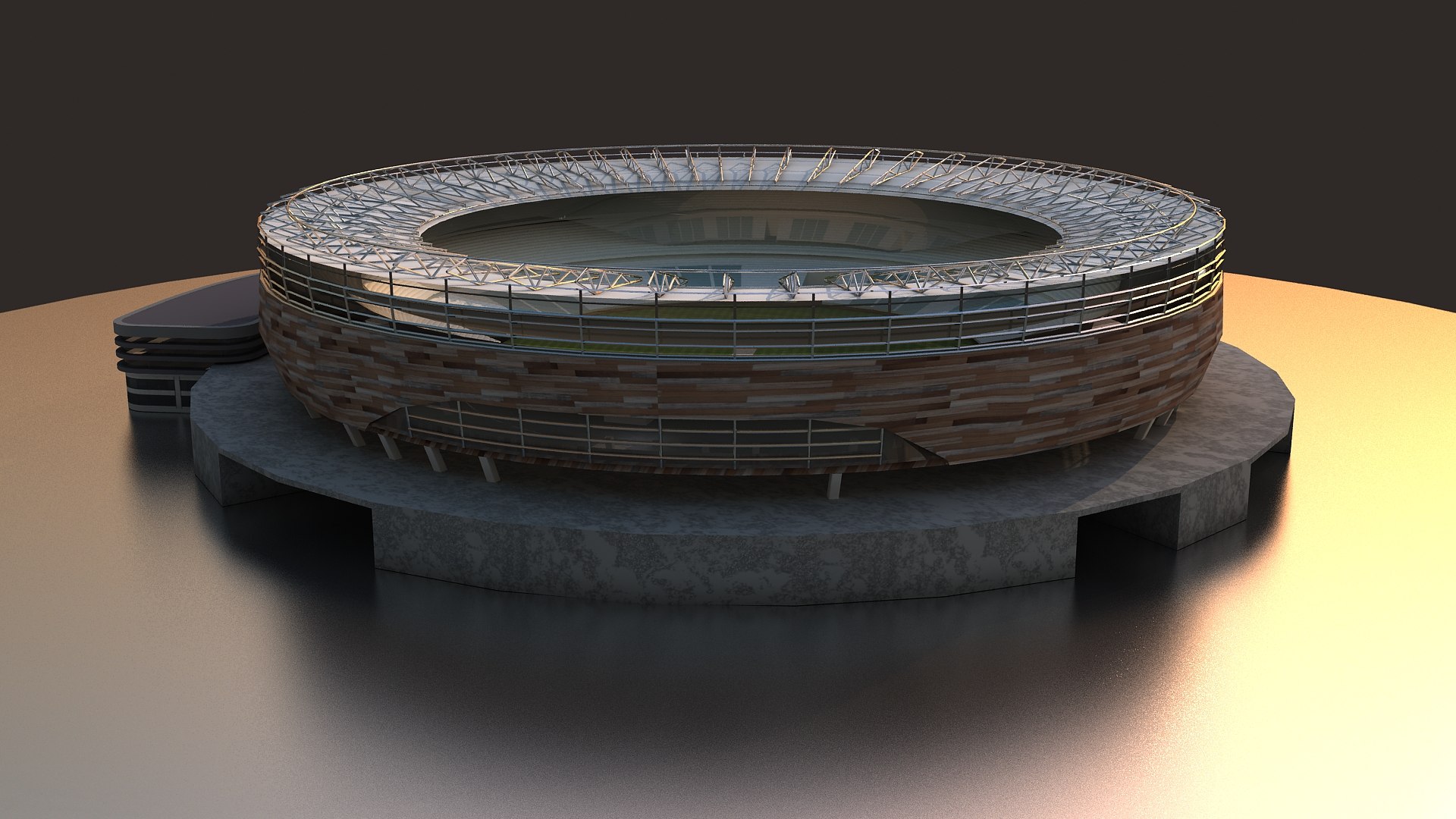 Optus Stadium Model - TurboSquid 1501136