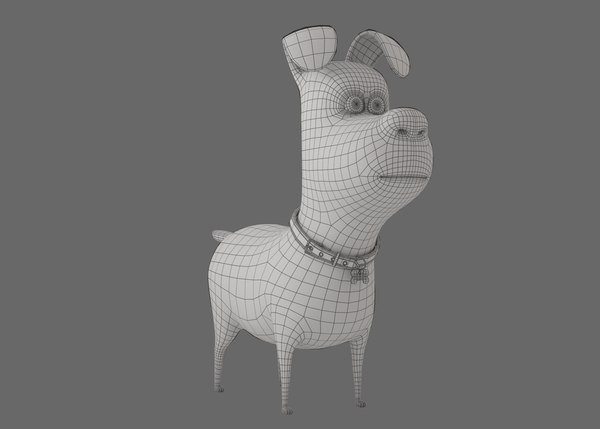 Cartoon dog rig 3D model - TurboSquid 1680790