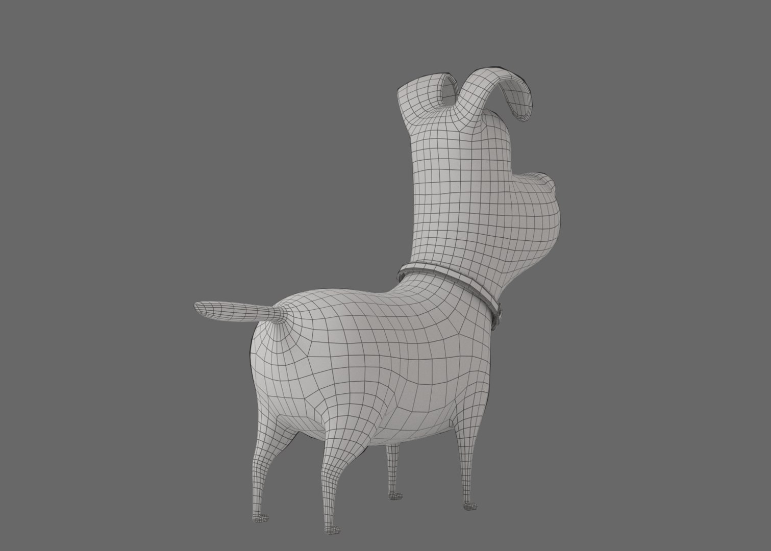 Cartoon dog rig 3D model - TurboSquid 1680790