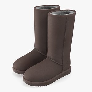 Australian UGG Classic Boots Fur Brown
