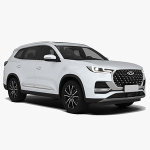 Chery Tiggo 8 Pro e Plug-in Hybrid SUV Detailed Interior 3D model