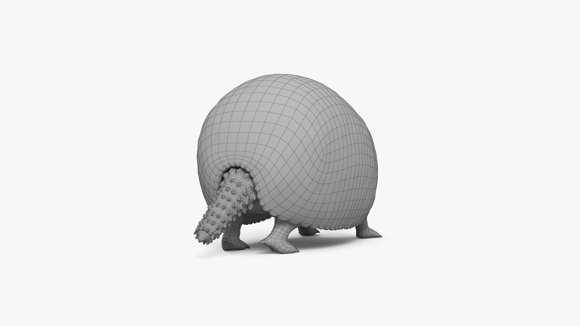 Glyptodon model - TurboSquid 2148754