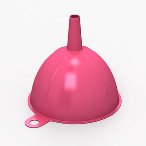 plastic funnel 3d model
