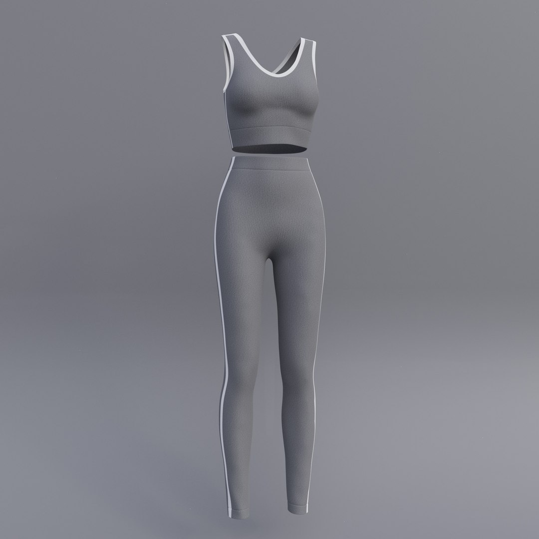 Yoga costume 3D model - TurboSquid 1567716