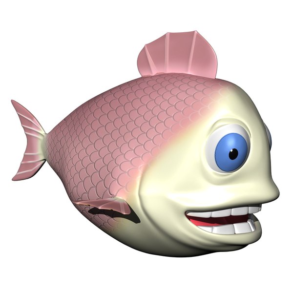 max fish cartoon character rigged max fish cartoon character rigged