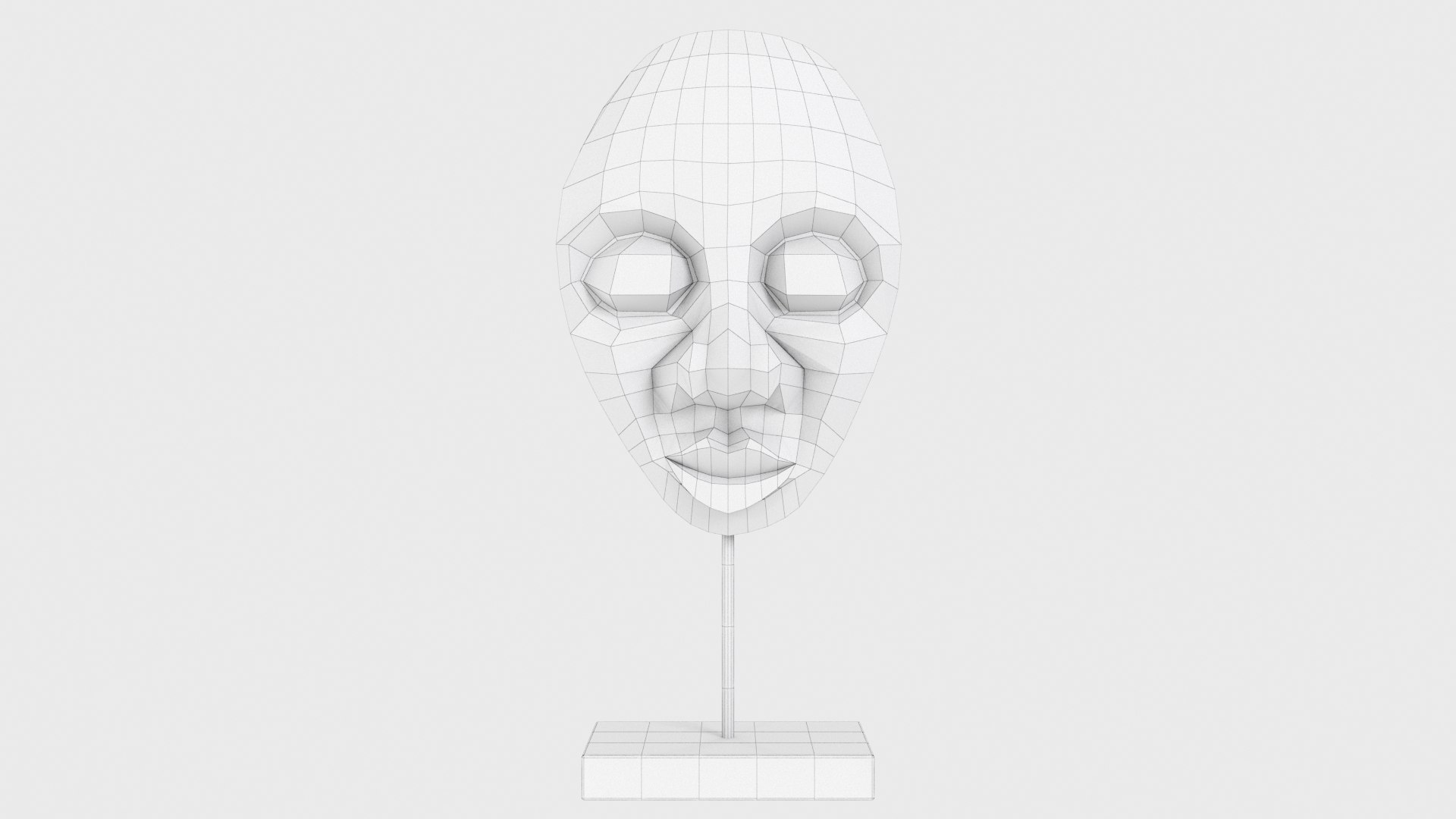 African Black Mask 3d Model - Turbosquid 2098642