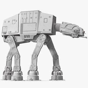 Star Wars AT-AT Rigged for Cinema 4D