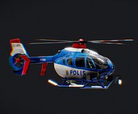 Police Helicopter Airbus H135 Swedish
