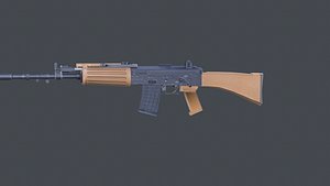 3d gun model