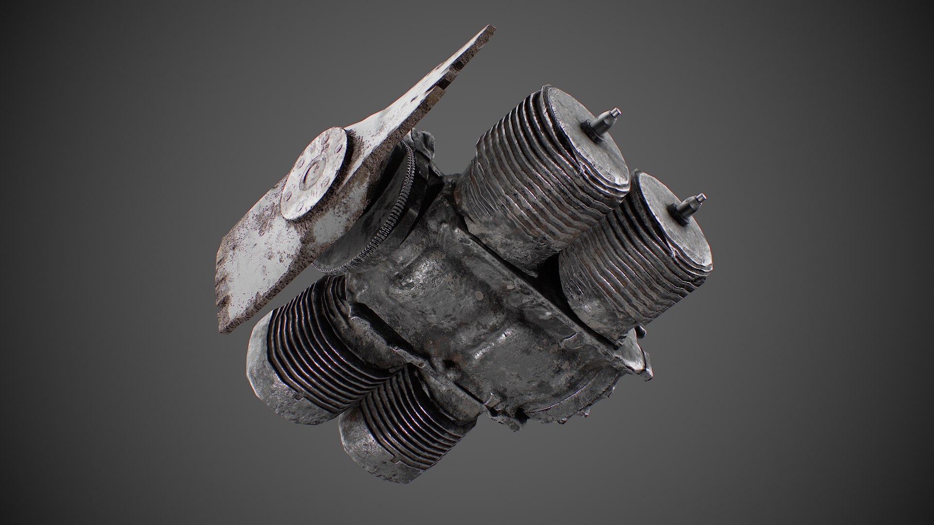 Shahed-136 Broken Engine Low-poly 3D Model 3D Model - TurboSquid 2548598
