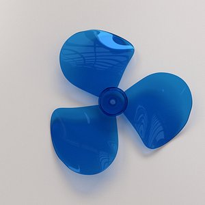 fan blade 3d 3ds