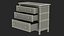 Ikea Hemnes 3 Drawer Chest Dark Gray