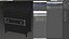 Ikea Hemnes 3 Drawer Chest Dark Gray