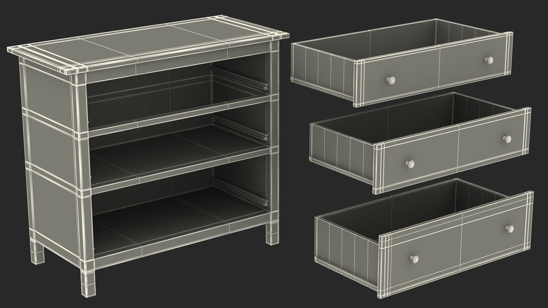 Ikea Hemnes 3 Drawer Chest Dark Gray 3D model https://p.turbosquid.com/ts-thumb/6c/d82kpR/ml/ikeahemnes3drawerchestdarkgray3dsmodel026/jpg/1663602834/1920x1080/fit_q87/e196172a4766acf37096d643d49287f14bf02c63/ikeahemnes3drawerchestdarkgray3dsmodel026.jpg
