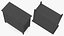 Ikea Hemnes 3 Drawer Chest Dark Gray