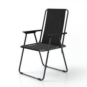 3D Folding Garden Chair model