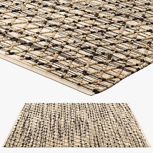 Joybird Demi Rug 3D model