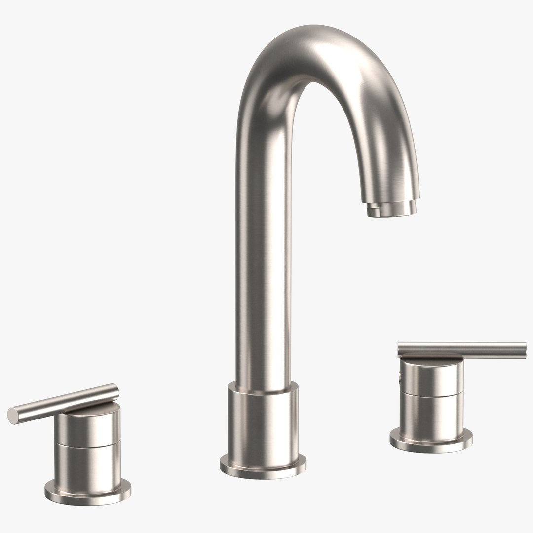 3D sink fixtures TurboSquid 1328852