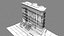 3D model New York City Building
