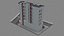 3D model New York City Building
