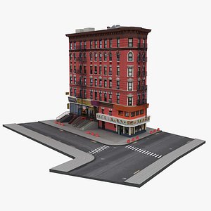 3D model New York City Building