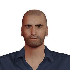 Rigged Adult Slavic Male