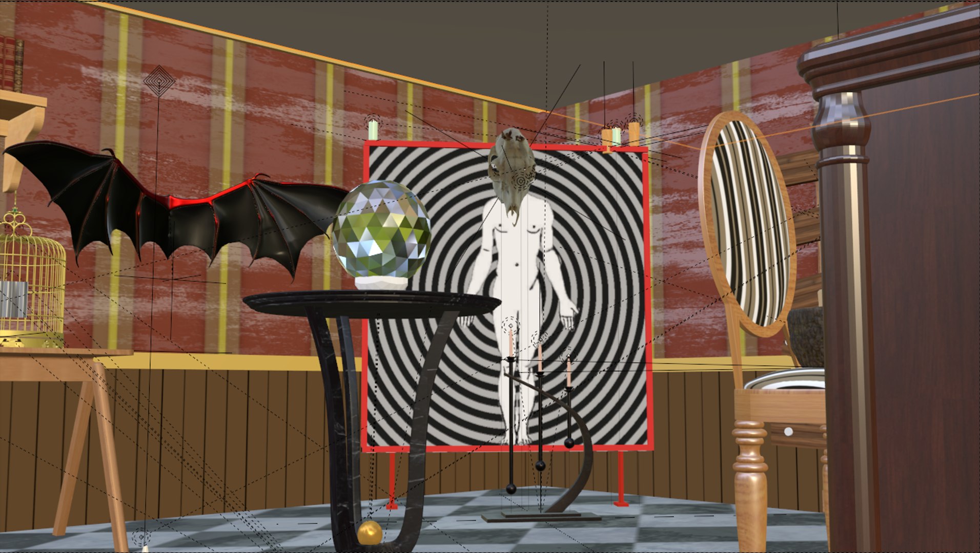 Magic Room 3D Model 3D Model - TurboSquid 2187940