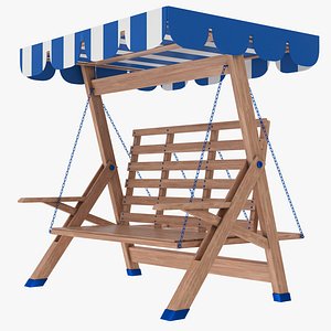 Garden Swing 3D model