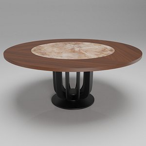 solo dining table 3D model