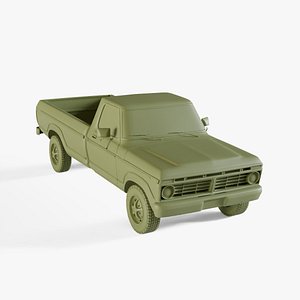 Ford F-150 Ranger 1973 3D